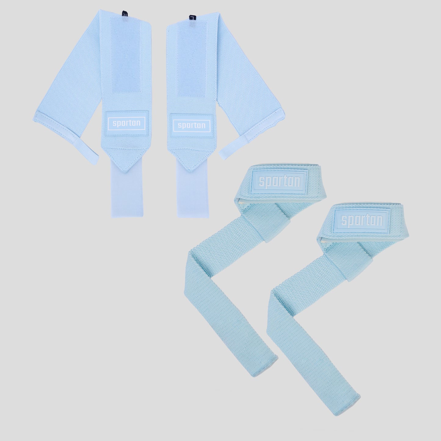 Combo Celeste #3 | Muñequeras y Straps