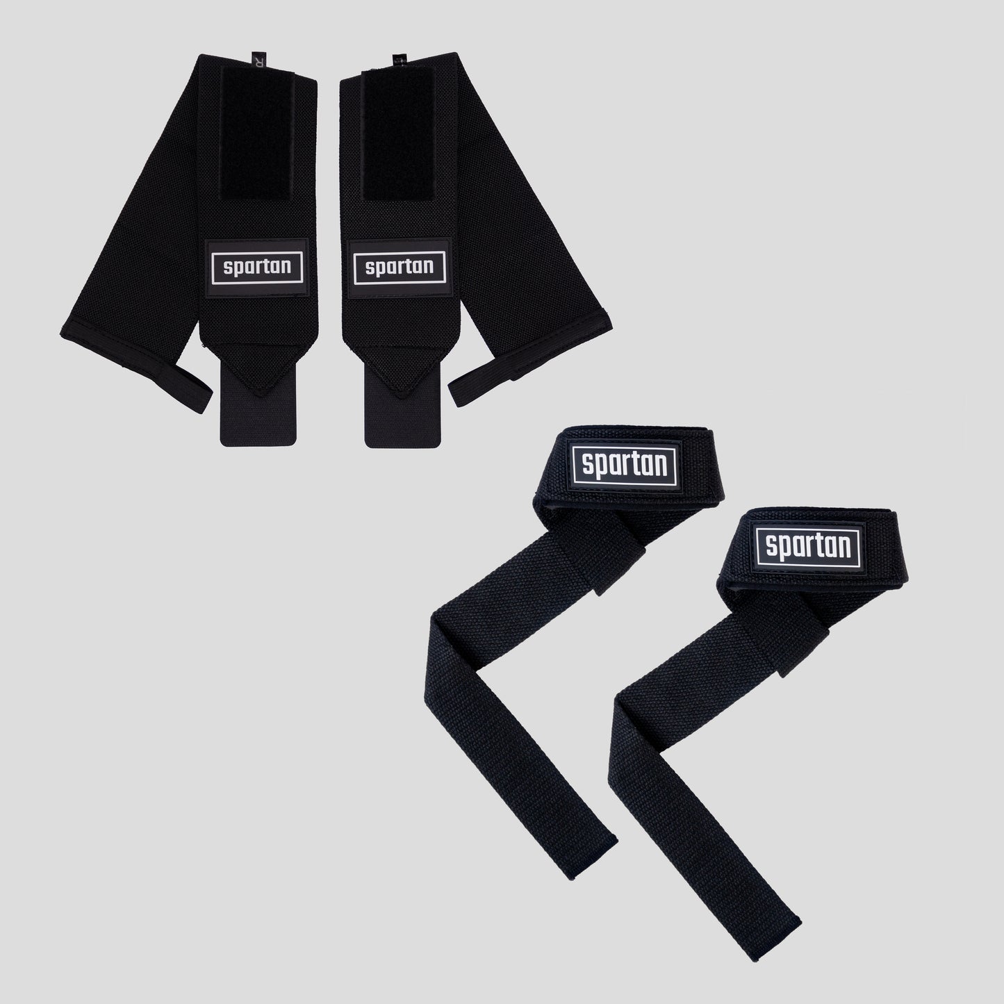 Combo Negro #1 | Muñequeras y Straps