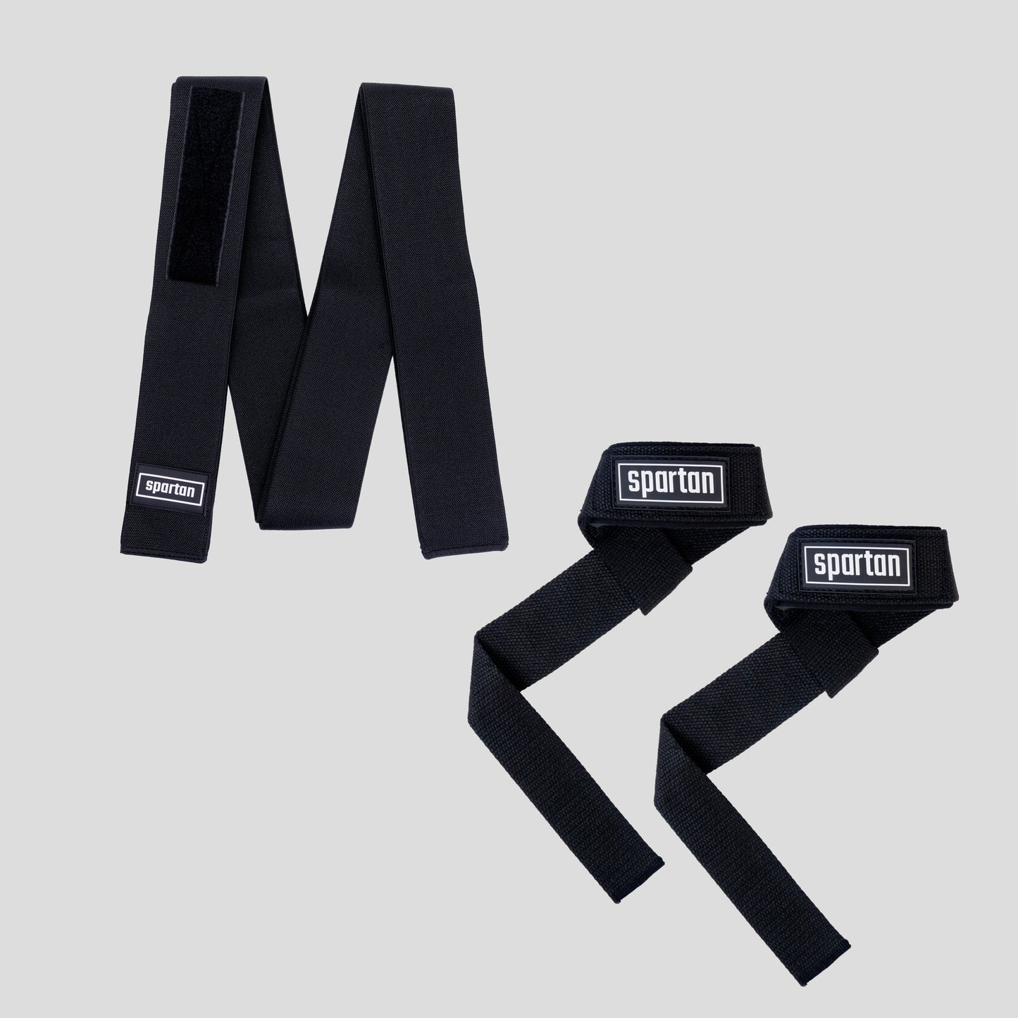 Combo Negro #2 | Straps y Rodilleras