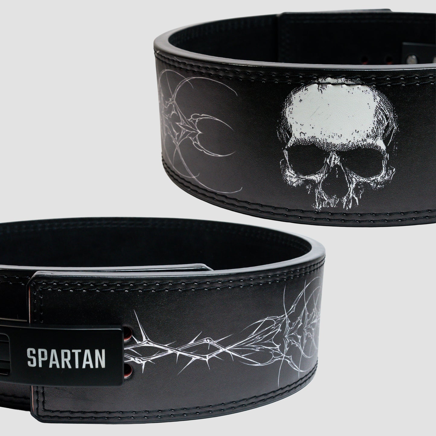 Cinturón Cuero 10mm | Dark Skull